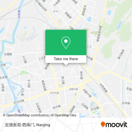 泥塘新苑-西南门 map