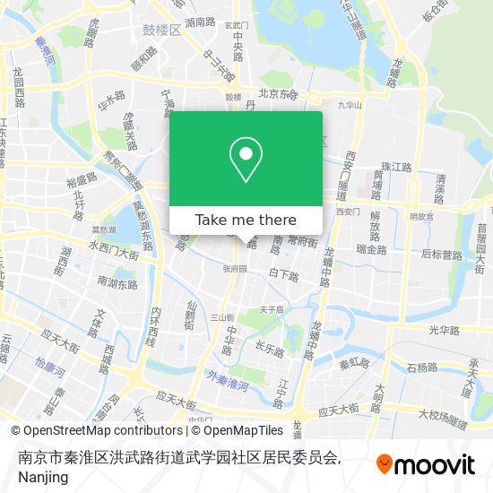 南京市秦淮区洪武路街道武学园社区居民委员会 map