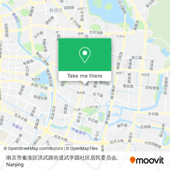 南京市秦淮区洪武路街道武学园社区居民委员会 map