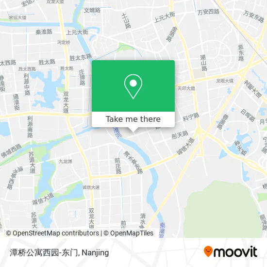 潭桥公寓西园-东门 map