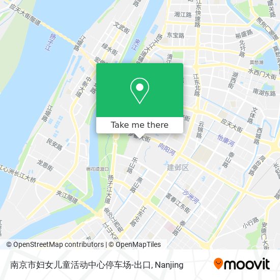 南京市妇女儿童活动中心停车场-出口 map