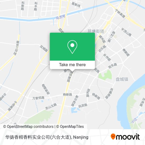 华扬香精香料实业公司(六合大道) map