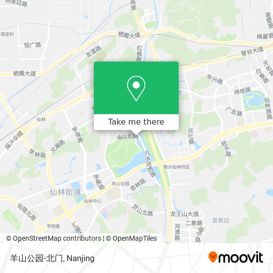 羊山公园-北门 map