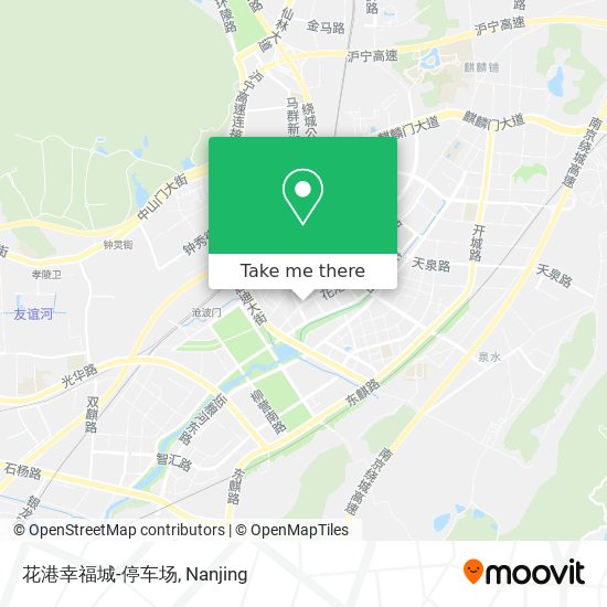 花港幸福城-停车场 map