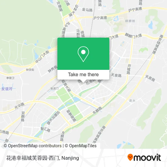 花港幸福城芙蓉园-西门 map