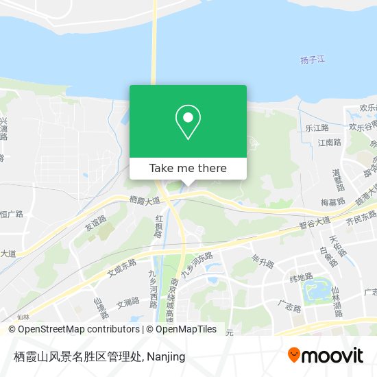 栖霞山风景名胜区管理处 map