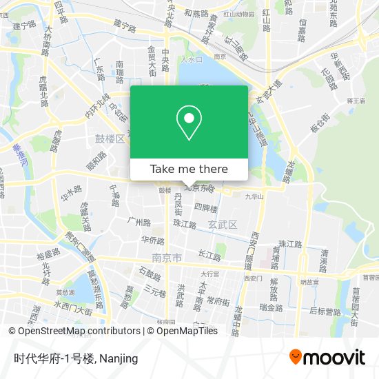 时代华府-1号楼 map