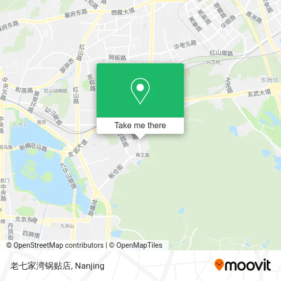 老七家湾锅贴店 map
