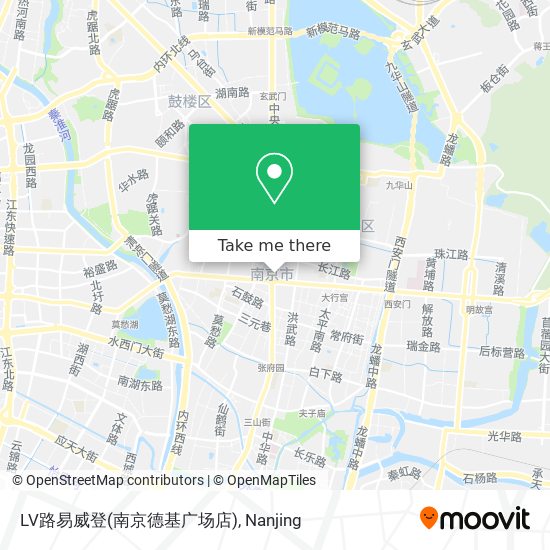 LV路易威登(南京德基广场店) map