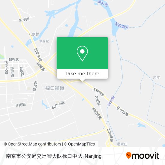 南京市公安局交巡警大队禄口中队 map