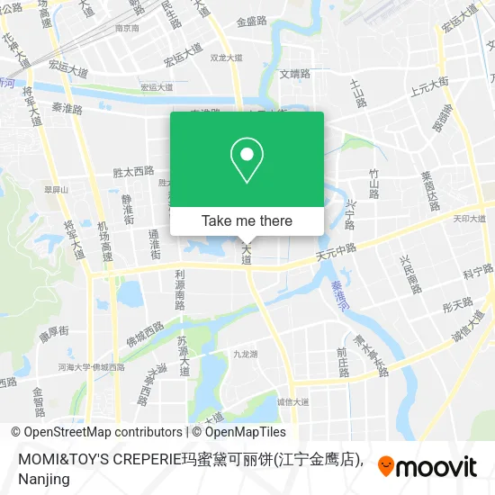 MOMI&TOY'S CREPERIE玛蜜黛可丽饼(江宁金鹰店) map