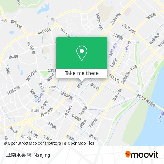 城南水果店 map