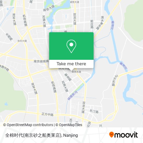 全棉时代(南京砂之船奥莱店) map