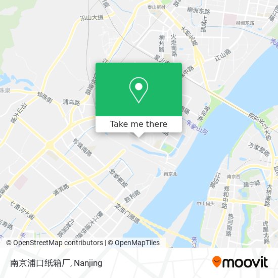 南京浦口纸箱厂 map