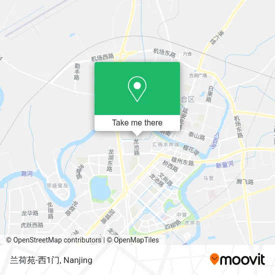 兰荷苑-西1门 map