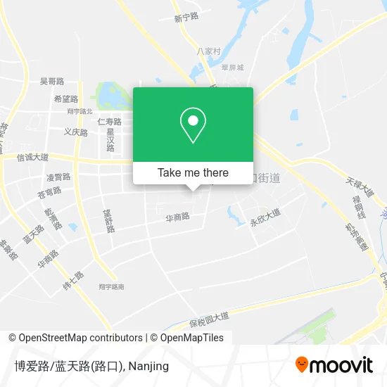 博爱路/蓝天路(路口) map