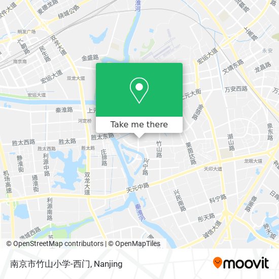 南京市竹山小学-西门 map