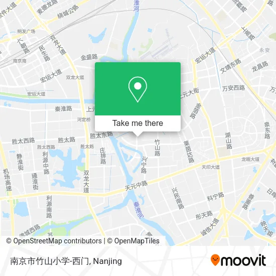 南京市竹山小学-西门 map