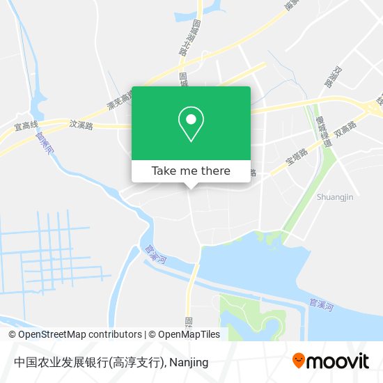 中国农业发展银行(高淳支行) map