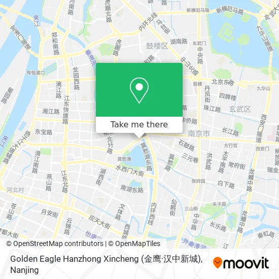 Golden Eagle Hanzhong Xincheng (金鹰·汉中新城) map
