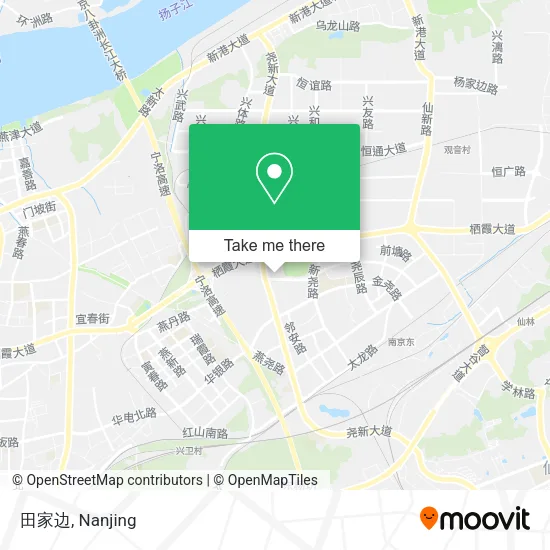 田家边 map