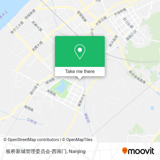 板桥新城管理委员会-西南门 map