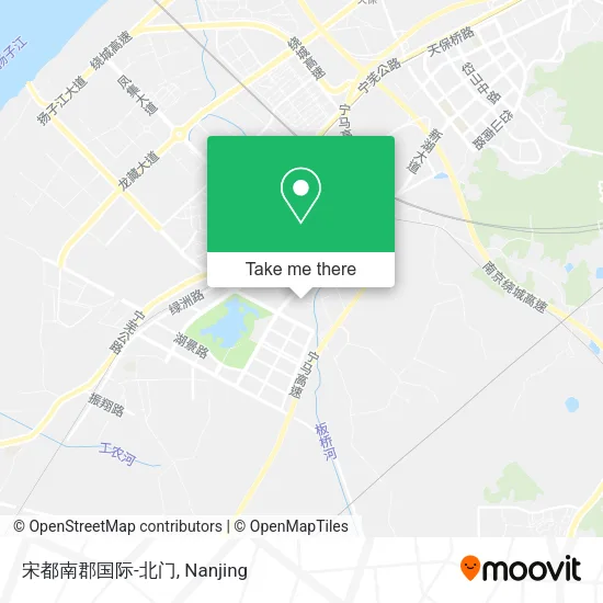宋都南郡国际-北门 map