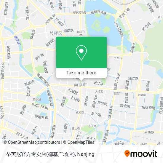 蒂芙尼官方专卖店(德基广场店) map