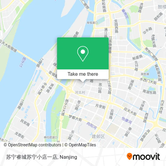 苏宁睿城苏宁小店一店 map