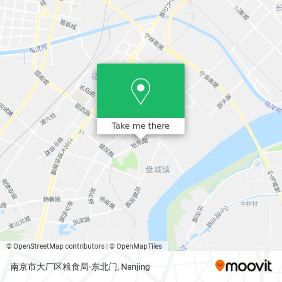 南京市大厂区粮食局-东北门 map