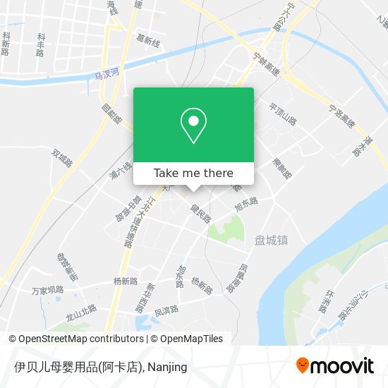 伊贝儿母婴用品(阿卡店) map