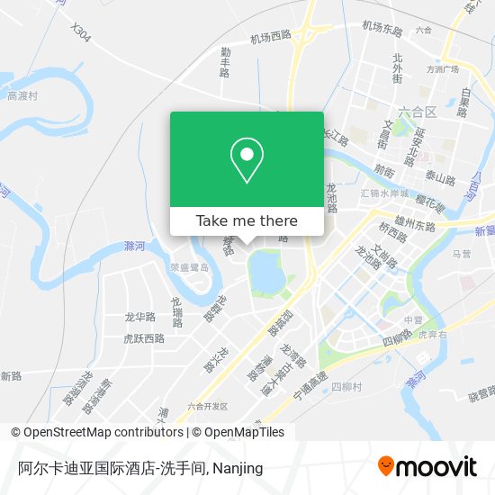 阿尔卡迪亚国际酒店-洗手间 map