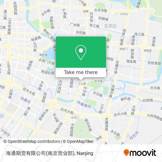 海通期货有限公司(南京营业部) map