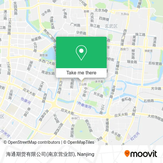 海通期货有限公司(南京营业部) map