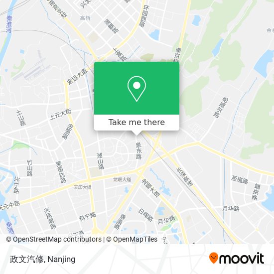 政文汽修 map