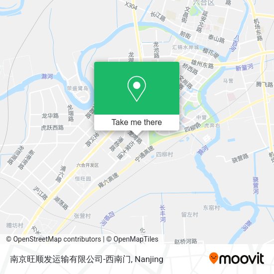 南京旺顺发运输有限公司-西南门 map