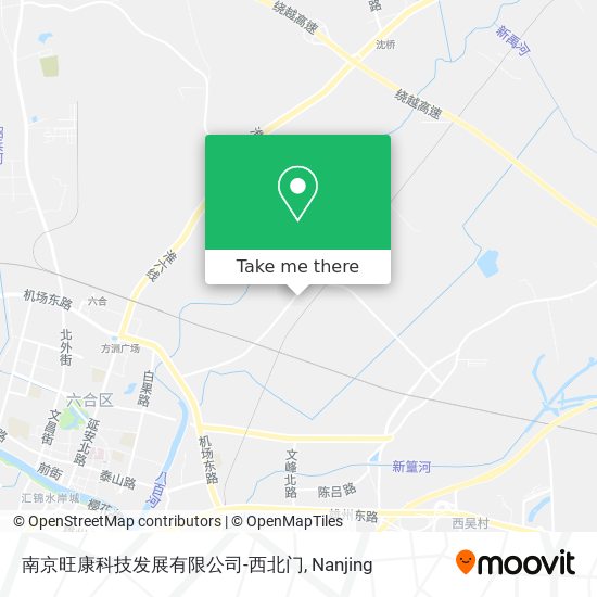 南京旺康科技发展有限公司-西北门 map