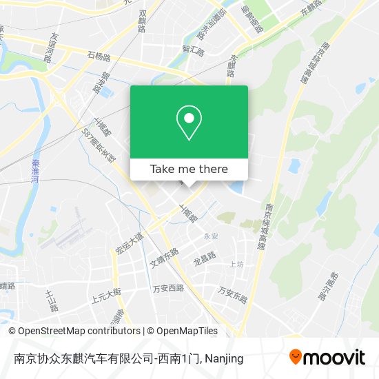 南京协众东麒汽车有限公司-西南1门 map