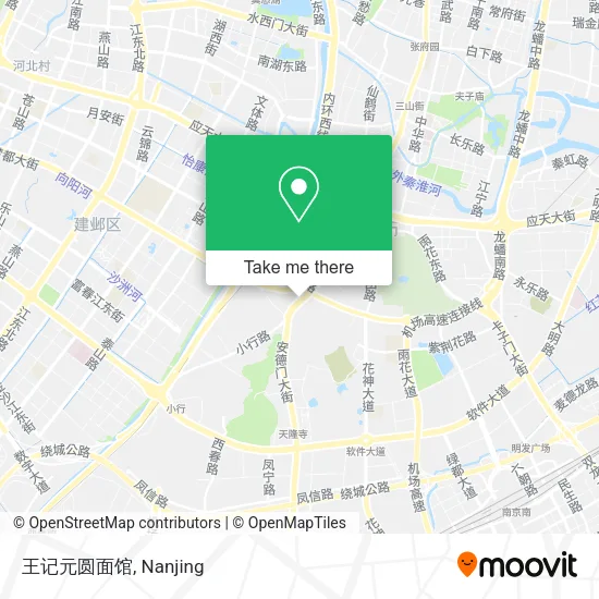 王记元圆面馆 map