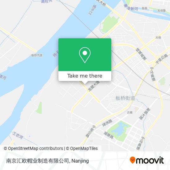 南京汇欧帽业制造有限公司 map