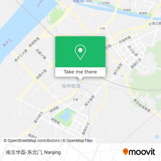 南京华磊-东北门 map