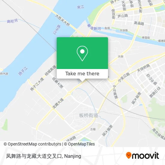 凤舞路与龙藏大道交叉口 map