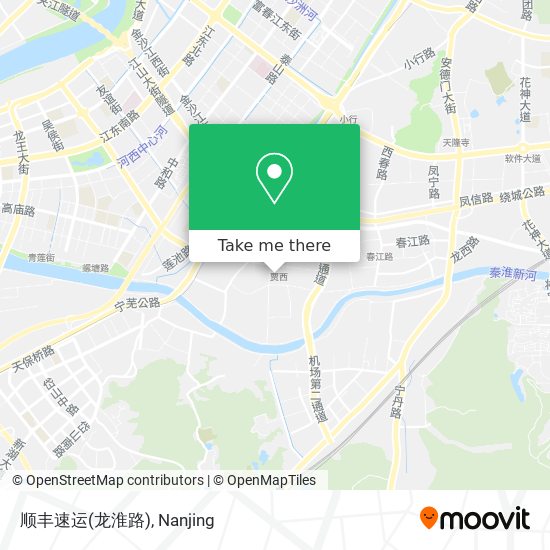 顺丰速运(龙淮路) map