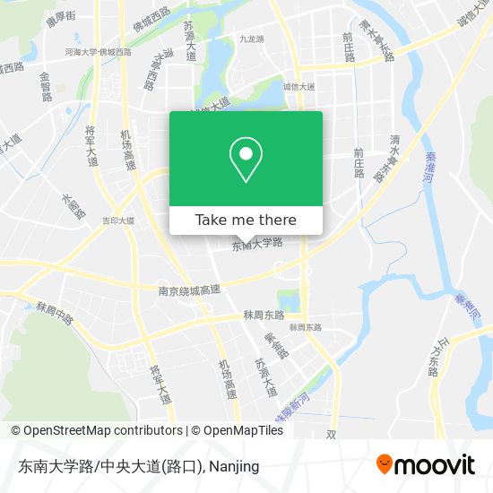 东南大学路/中央大道(路口) map