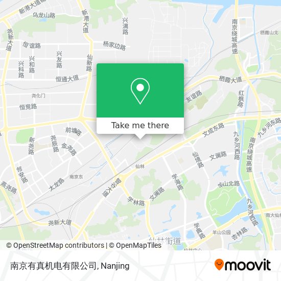 南京有真机电有限公司 map