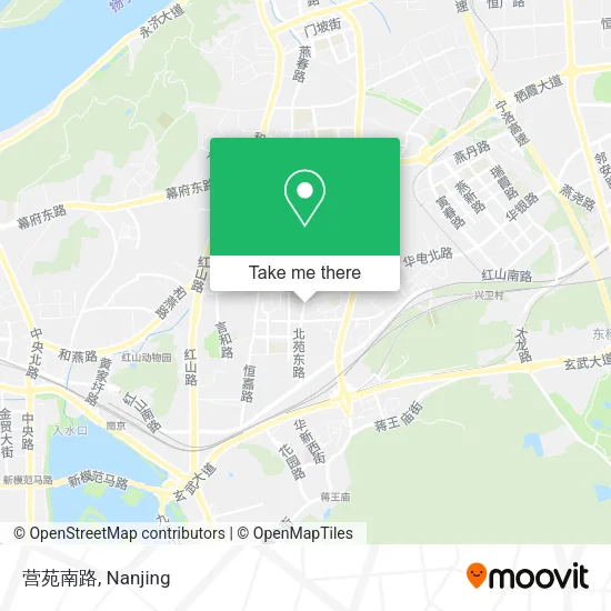 营苑南路 map
