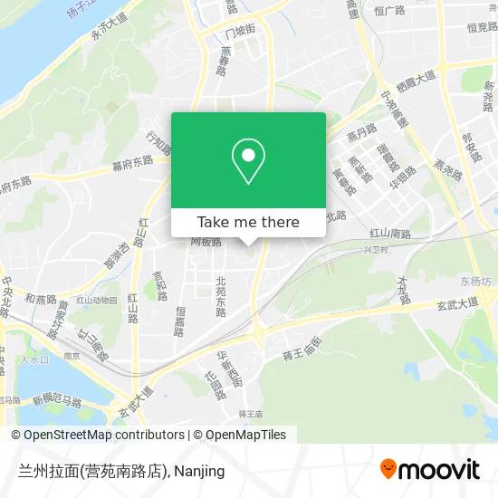 兰州拉面(营苑南路店) map