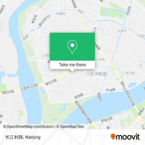 长江村路 map