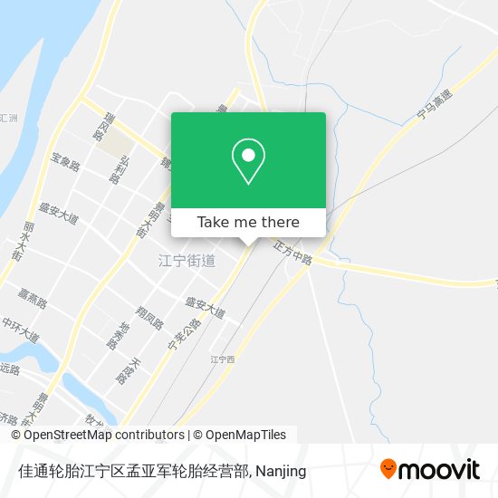 佳通轮胎江宁区孟亚军轮胎经营部 map
