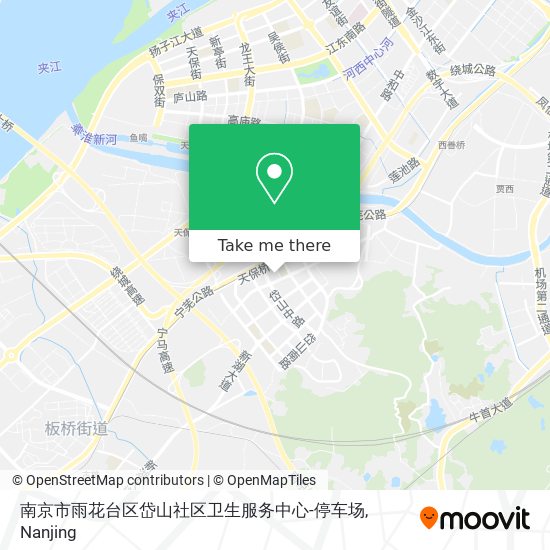南京市雨花台区岱山社区卫生服务中心-停车场 map